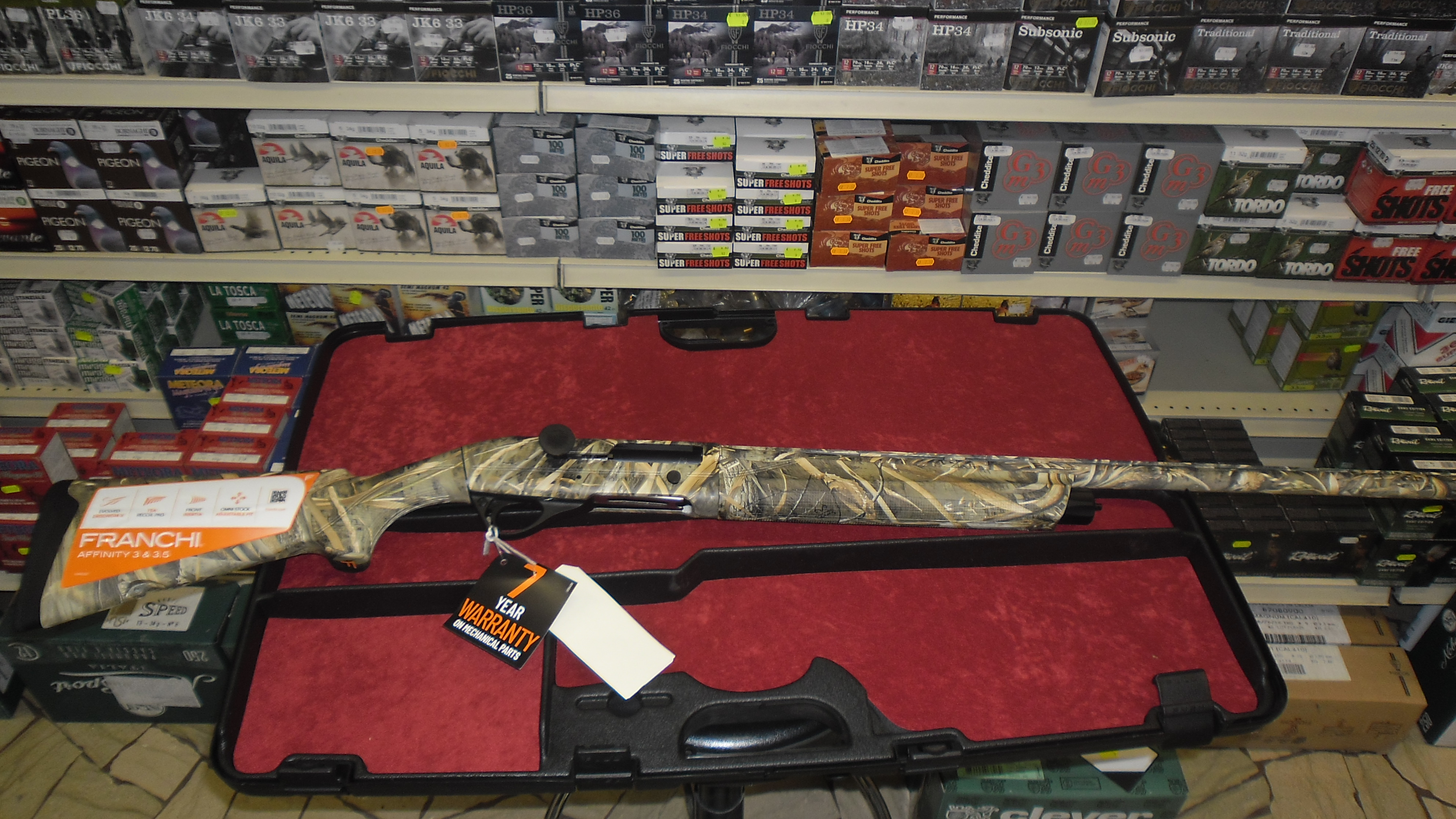 FUCILE SEMIAUTOMATICO - MARCA FRANCHI - MODELLO AFFINITY  3 MAX-5 CAMO - CALIBRO 12 370