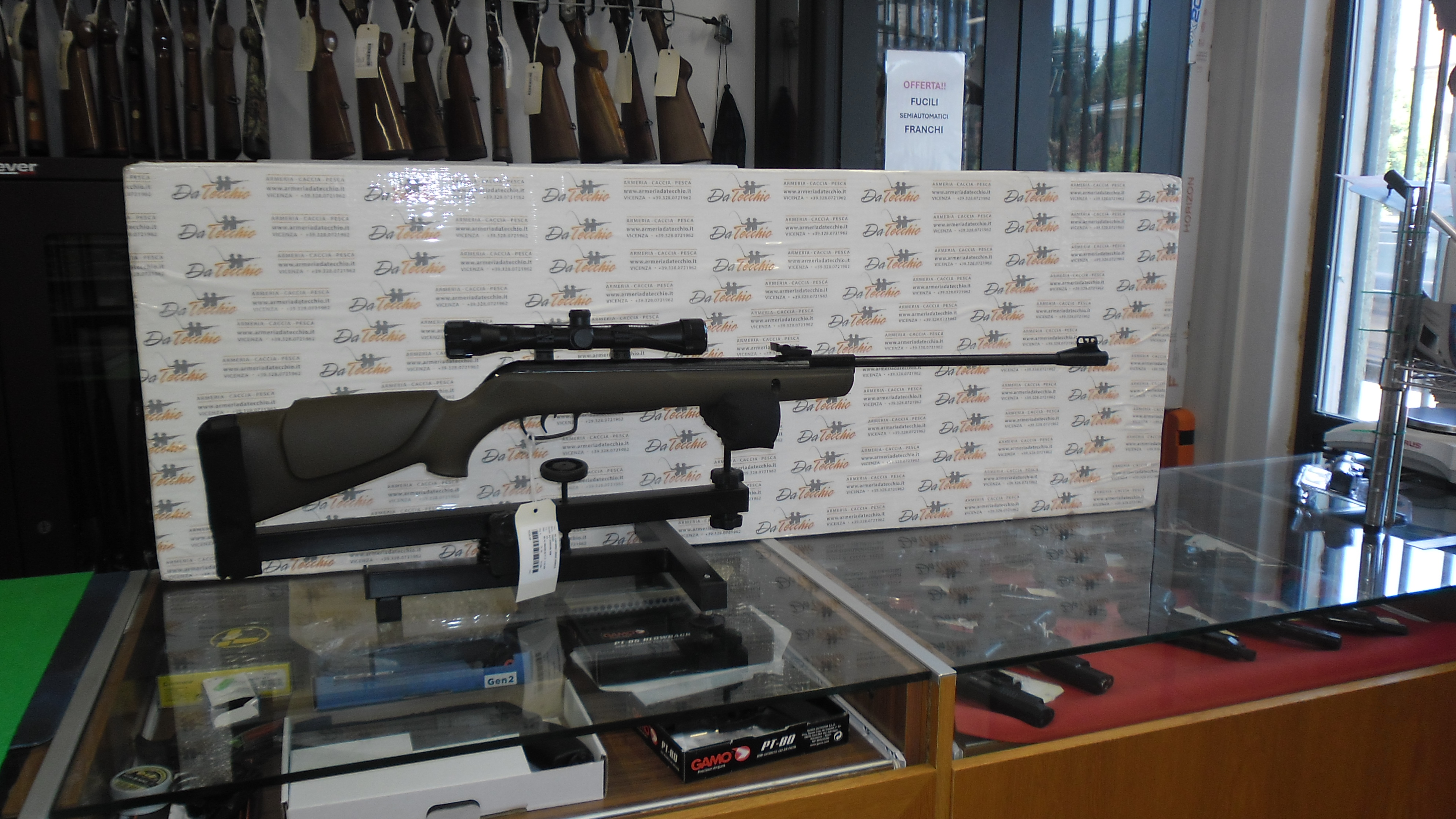 AC CARABINA LIBERA VENDITA - MARCA GAMO - MODELLO A.C.SHADOW 1000 - CALIBRO 4,5 738