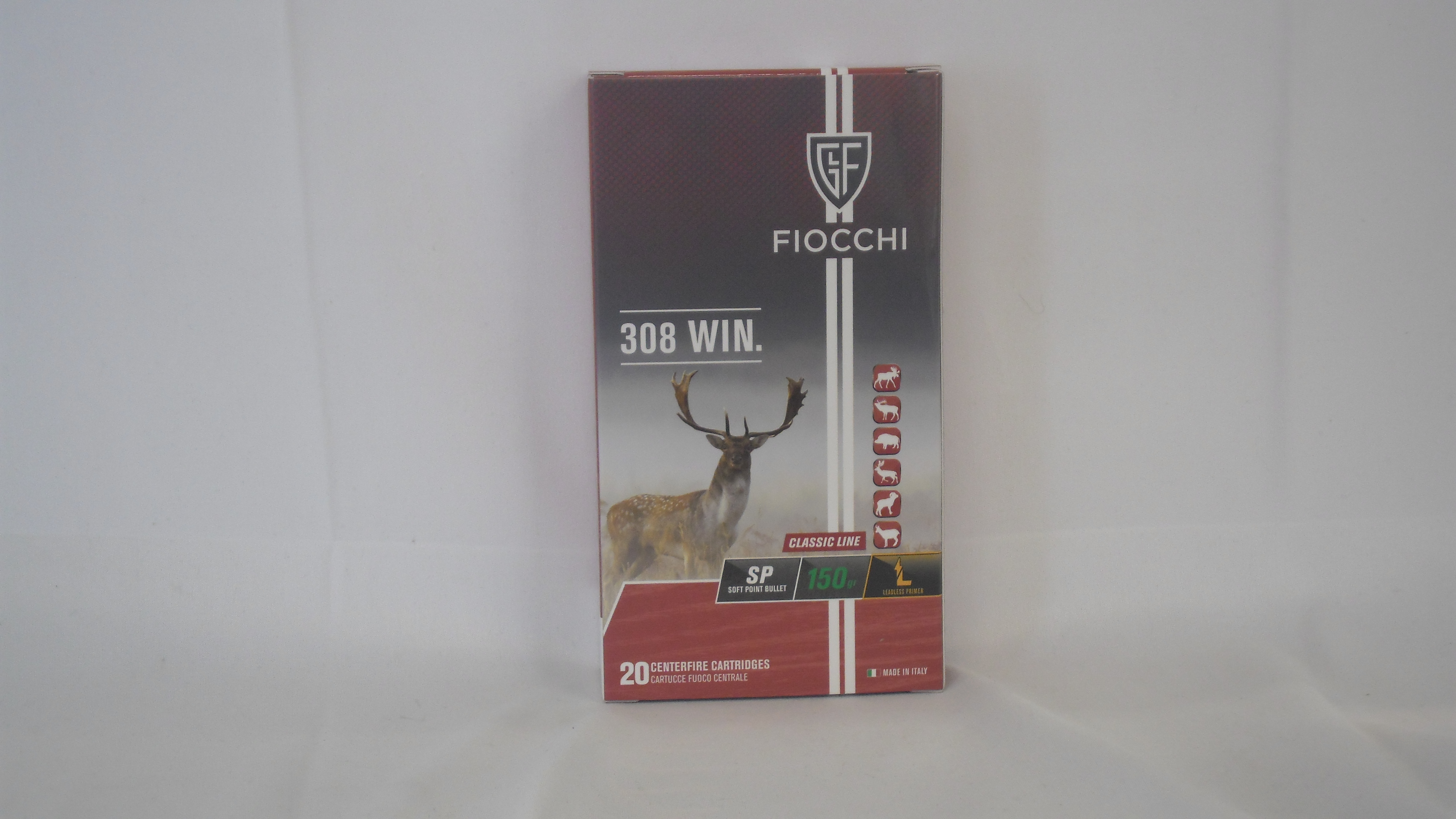 CARTUCCE CAL. 308 WIN - marca FIOCCHI - modello 308 WIN POWER POINT 150 GR - calibro 308 18